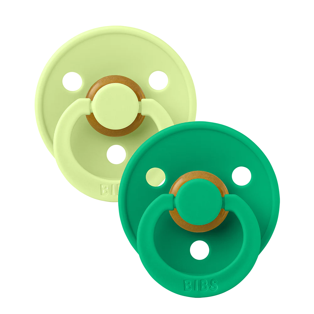 Colour Pacifiers 2 Pack - Matcha/Cactus