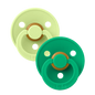Colour Pacifiers 2 Pack - Matcha/Cactus