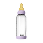 Baby Glass Bottle Boheme Set 240ml Latex - Violet Sky