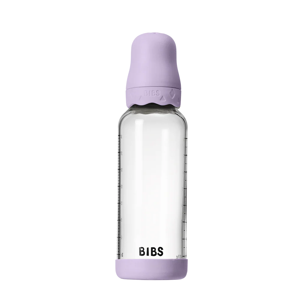 Baby Glass Bottle Boheme Set 240ml Latex - Violet Sky